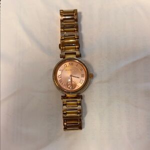 Gold and Rose Gold Watch